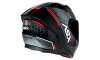 CAPACETE ASX CITY STORM PRETO/CINZA/VERMELHO